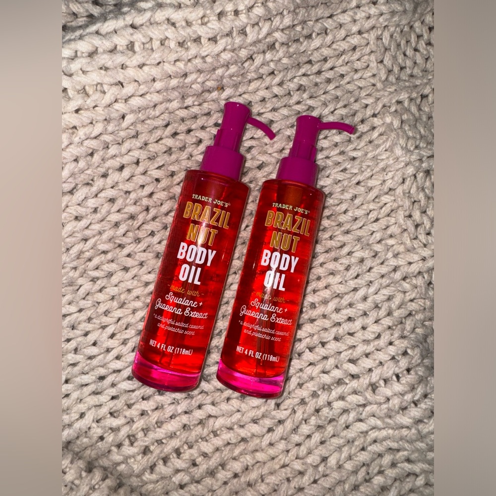 Trader Joe’s body oil